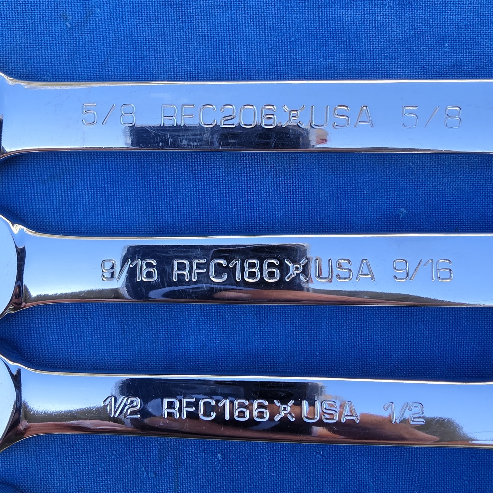 Matco 5pc 3/8” – 5/8” SAE Line Flare Nut Combo Wrench Set
