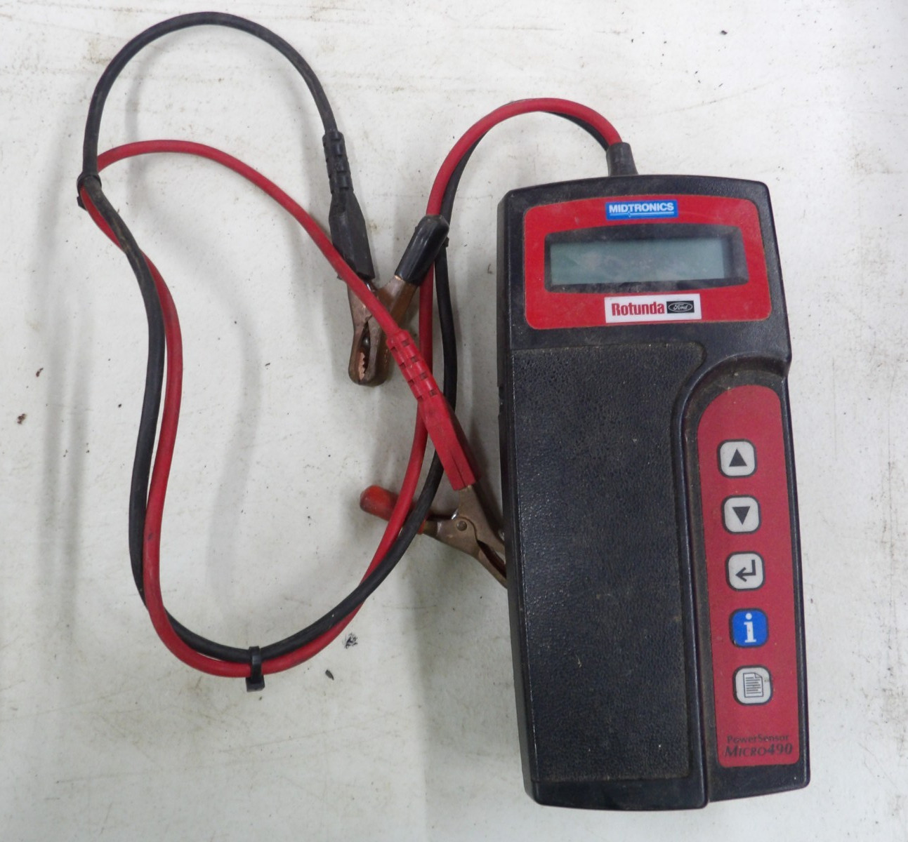 Rotunda Midtronics- Battery Tester-Sold As Is