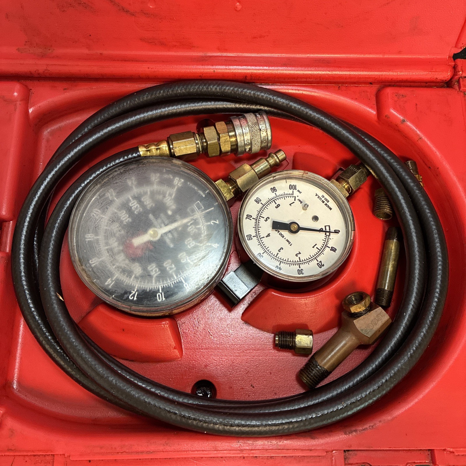 Matco Tools Transmission and Engine Oil Pressure Gauge Set Pre-owned ATG5K