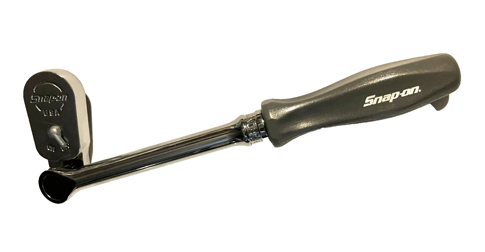 Snap-on Dark Titanium 3/8″ Hard Handle Indexible Multi-Position Ratchet FHD80MP
