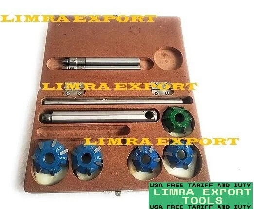 5 PIECES Cylinder Head Valve Seat Cutter set(TIP)+Free Express Shipping
