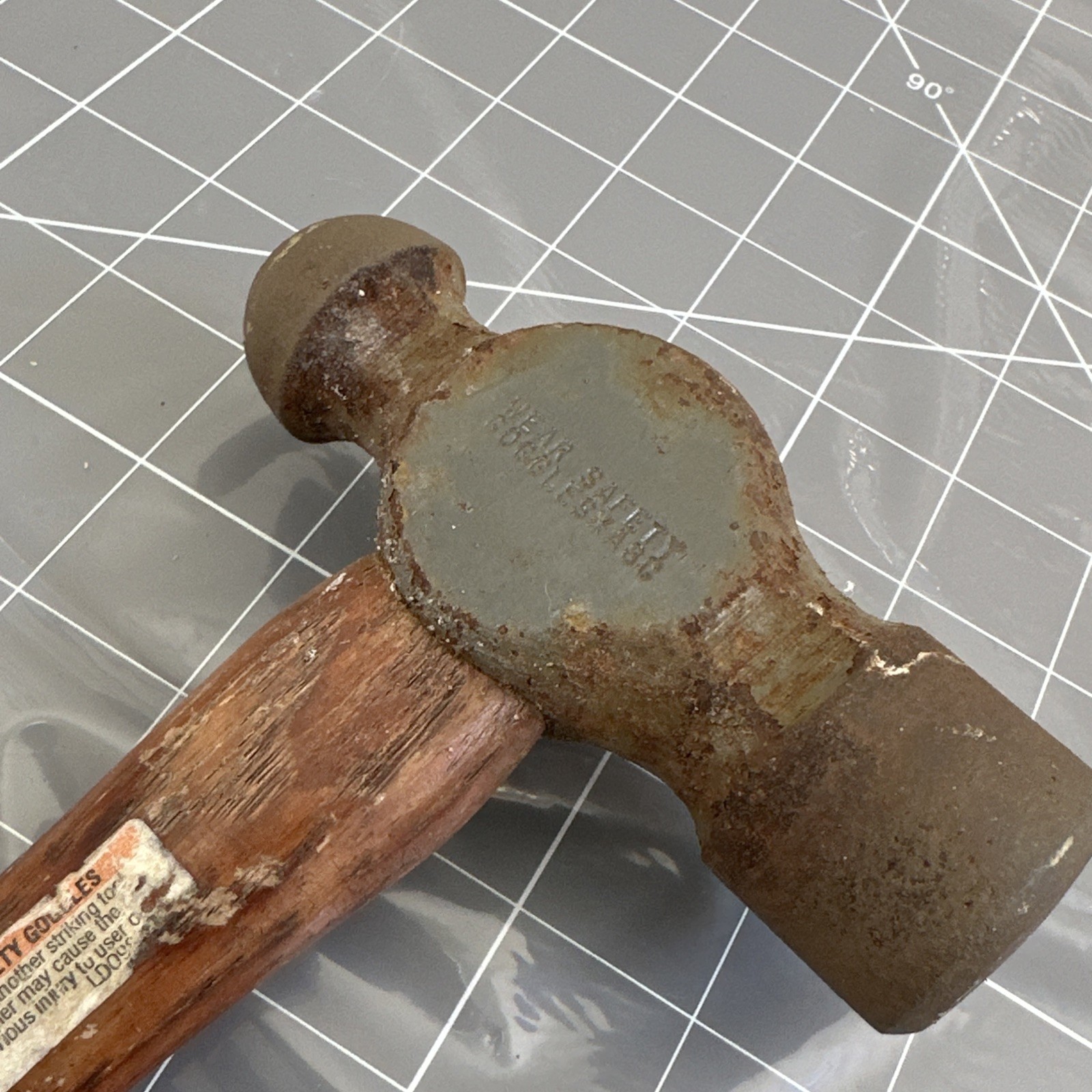 Vintage Craftsman 24oz Ball Peen Hammer 38466 Made in USA