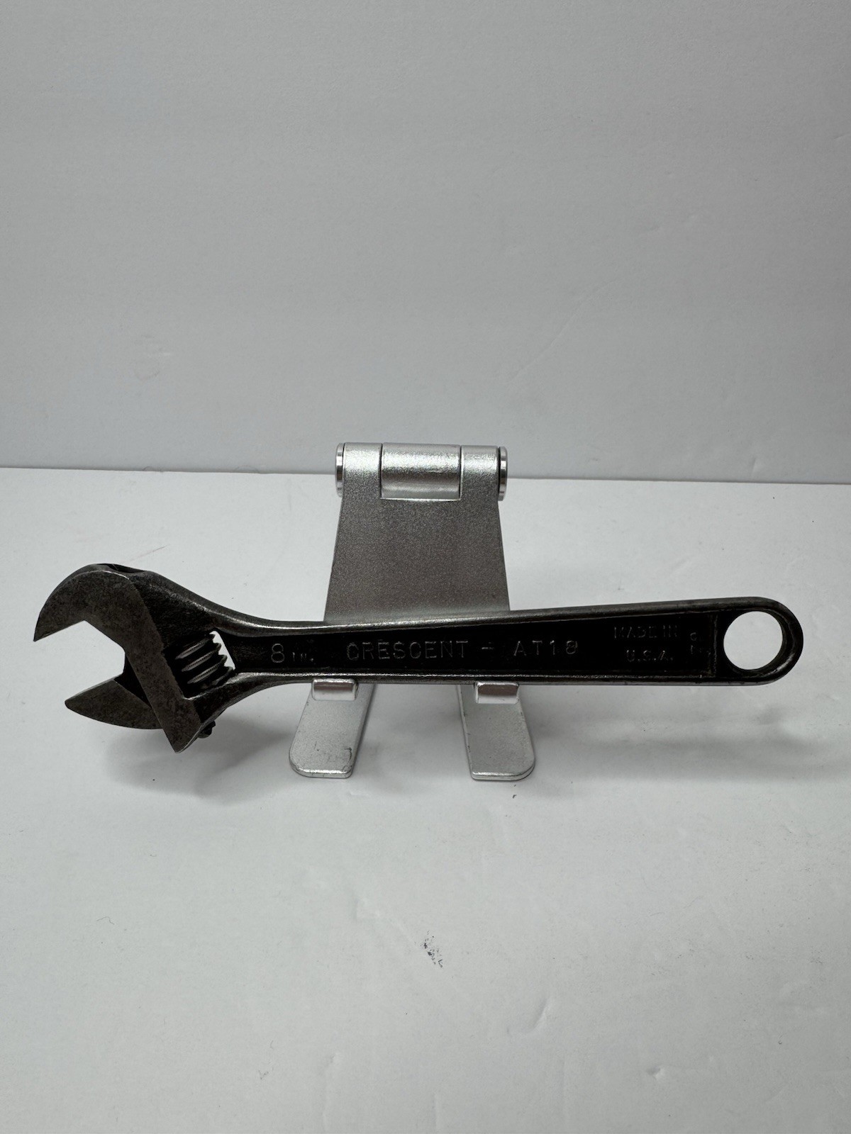 Crescent USA 8 In Adjustable Wrench 8” Jamestown NY Vintage Black Oxide AT18 #79