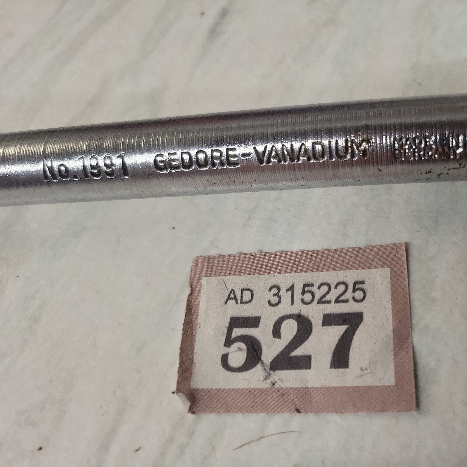 Gedore (Part no.1991) 1/2″ drive socket extension x 10″ ( Germany).Quality/Used.