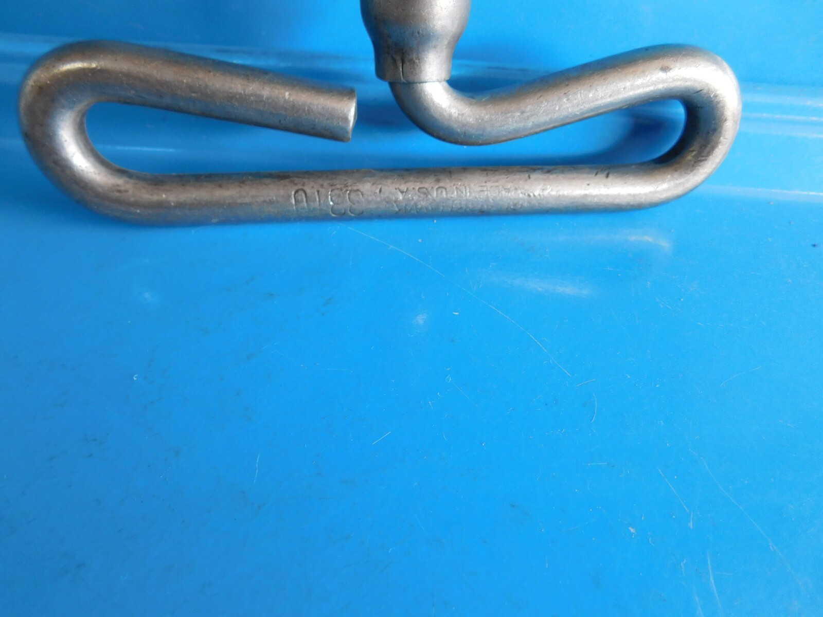 USED, VINTAGE BLACKHAWK 1/2 IN. DR. T-HANDLE , PART #3310, PATENTED 1926