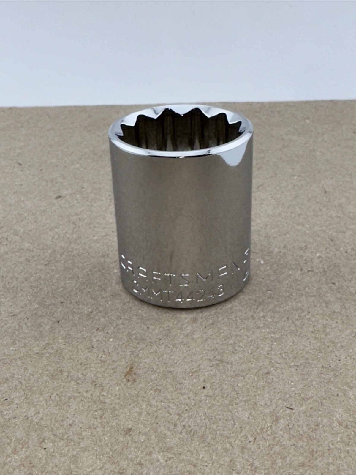 Craftsman 27 mm X 1/2 in. 12 Point Shallow Shallow Socket CMMT44243. 597