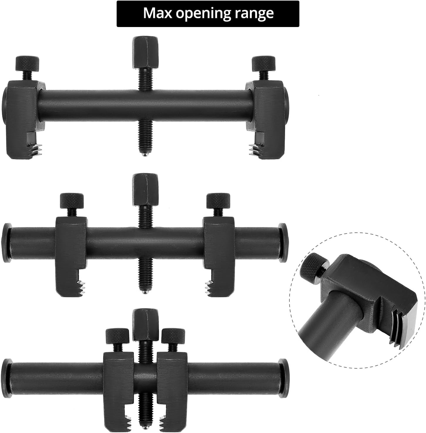 Universal Ribbed Pulley Puller Kit – 35-160mm for Crankshaft A/C Alternator