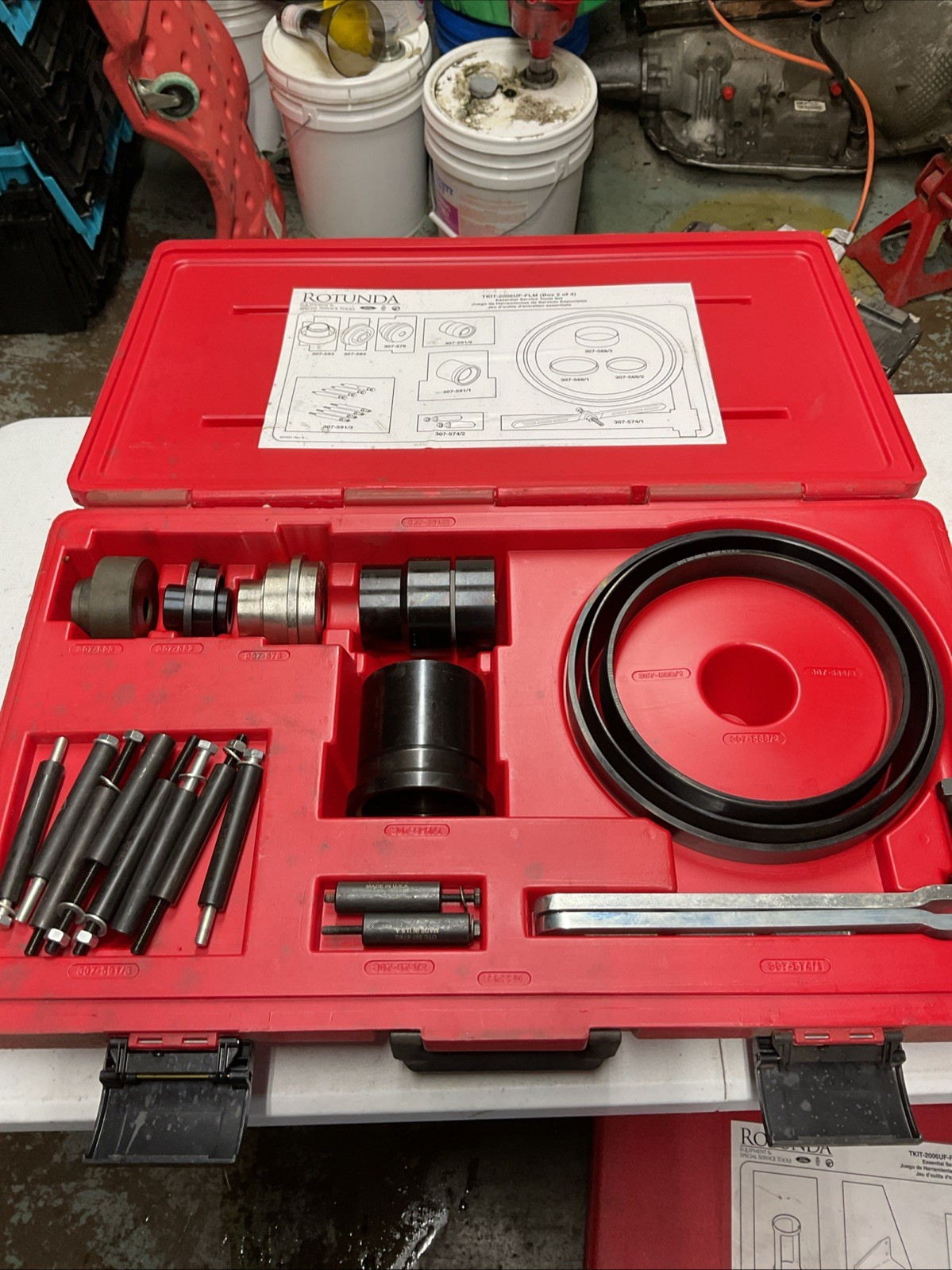 Rotunda TKIT-2006UF-FLM Ford Specialty Service Tool Box 2 Of 4 Only Box 2