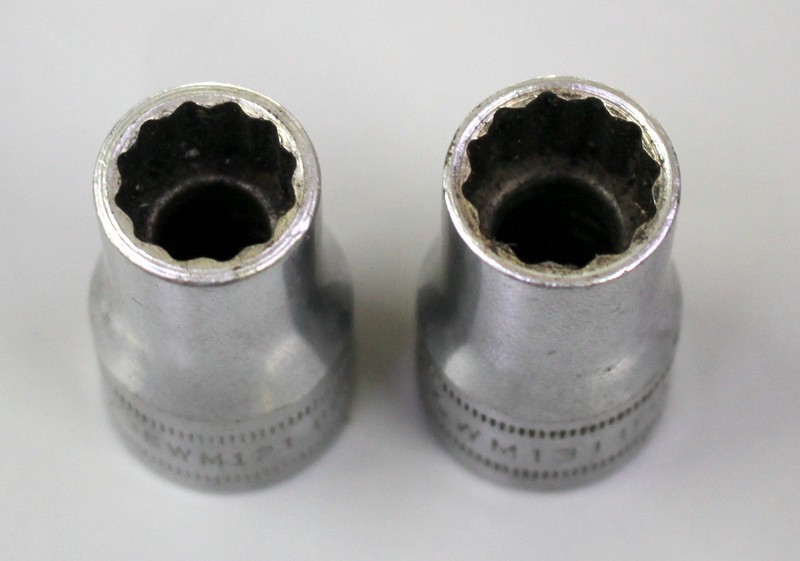 Pair of Snap-on Shallow Sockets – SWM121, SWM131
