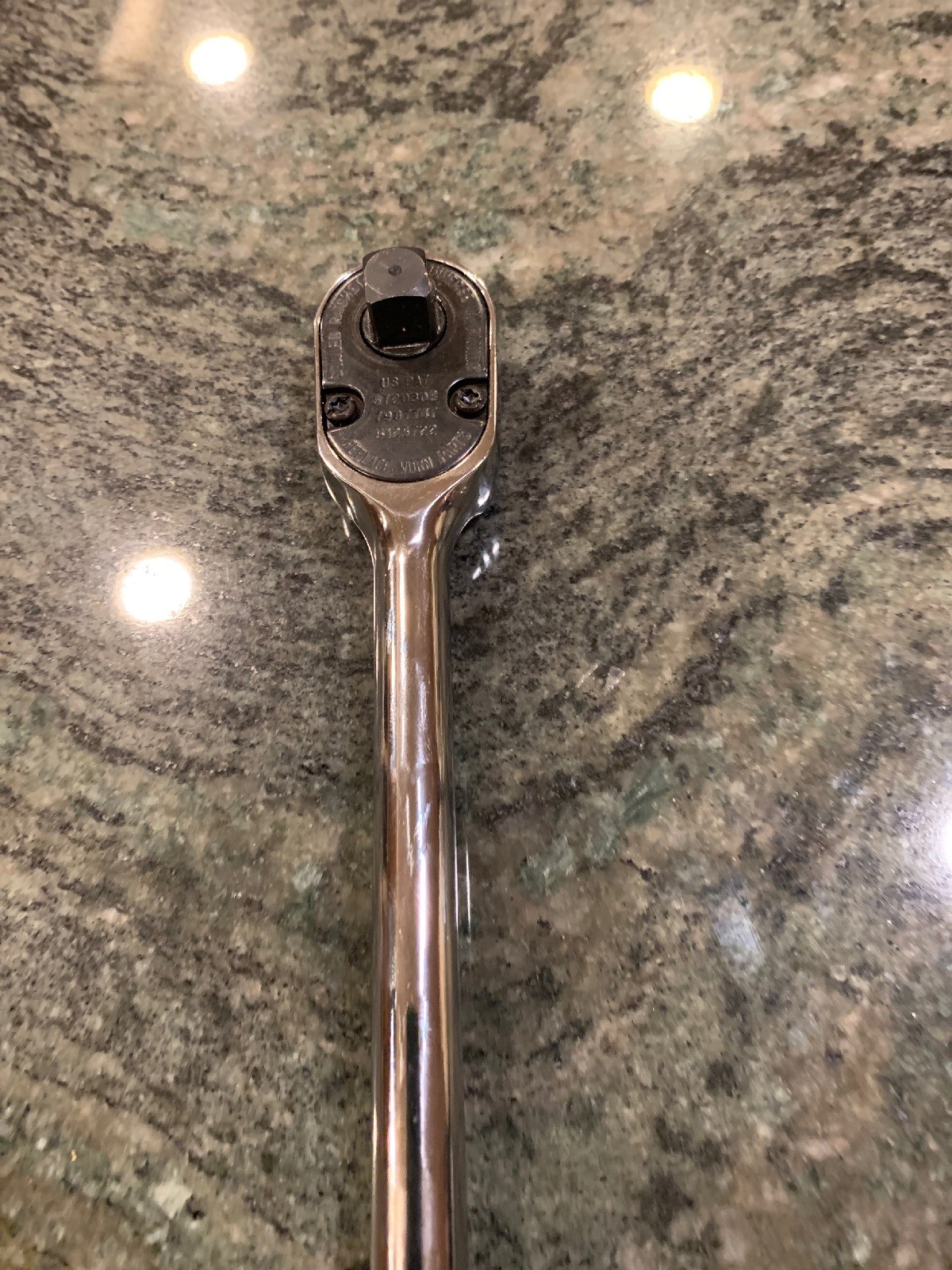 Snap On fhld80 3/8 drive red long hard handle ratchet