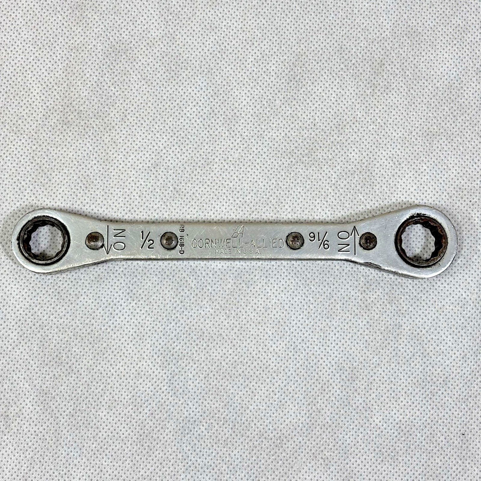 Cornwell-Allied Ratcheting Box Wrench Lot 3/4″ x 7/8″ 5/8″ x 11/16″ 1/2″ x 9/16″