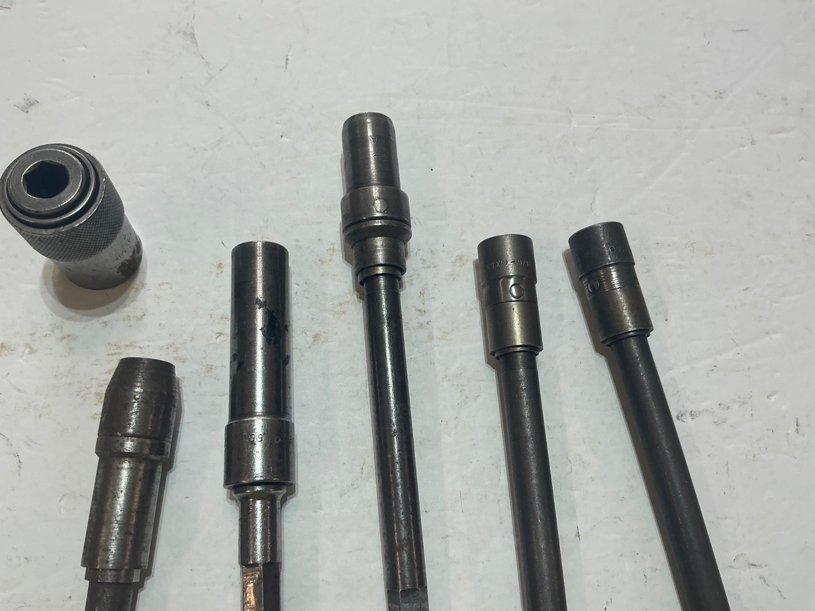 Apex 1/2″ drive to 7/16″ hex drive adapter & 5 asst sockets all for $35