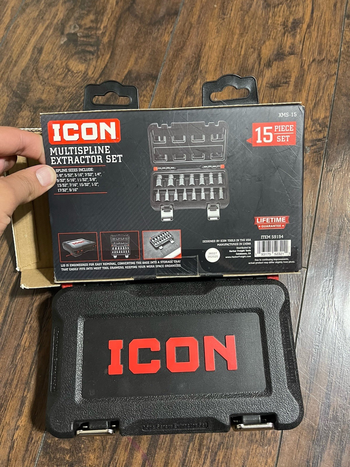ICON Mutlispine Extractor Set 15 Piece Set