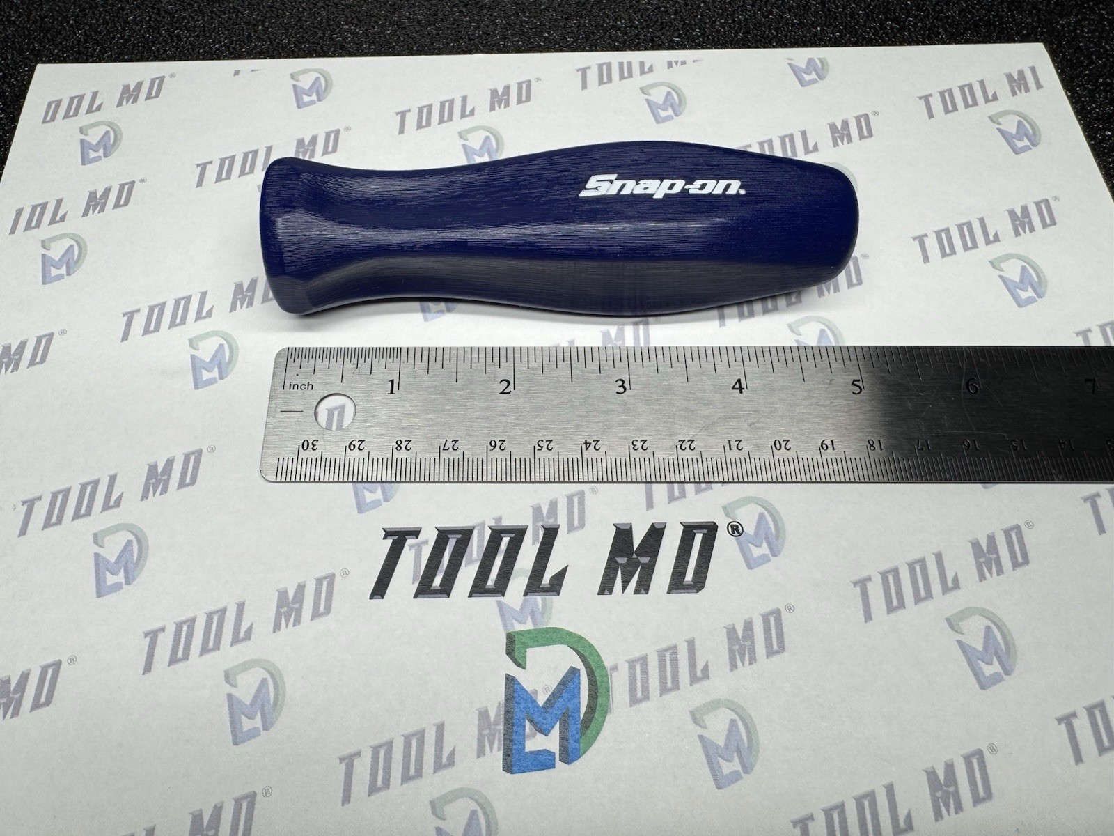 Snap-on Tools USA RARE 1/2″ Drive CLASSIC BLUE Hard Grip Ratchet Handle SHLFD80A