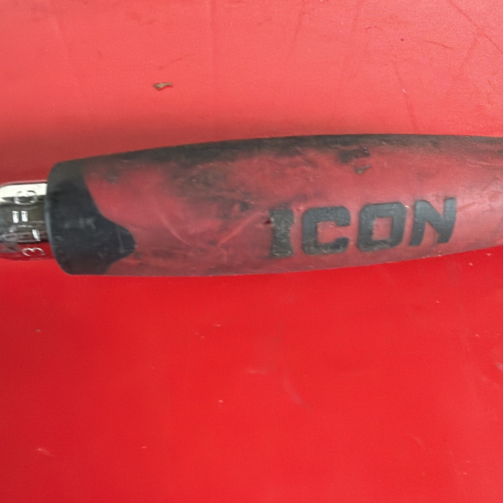 ICON 1/2 in. Drive Professional Long-Reach Flex-Head Ratchet with Comfort Grip