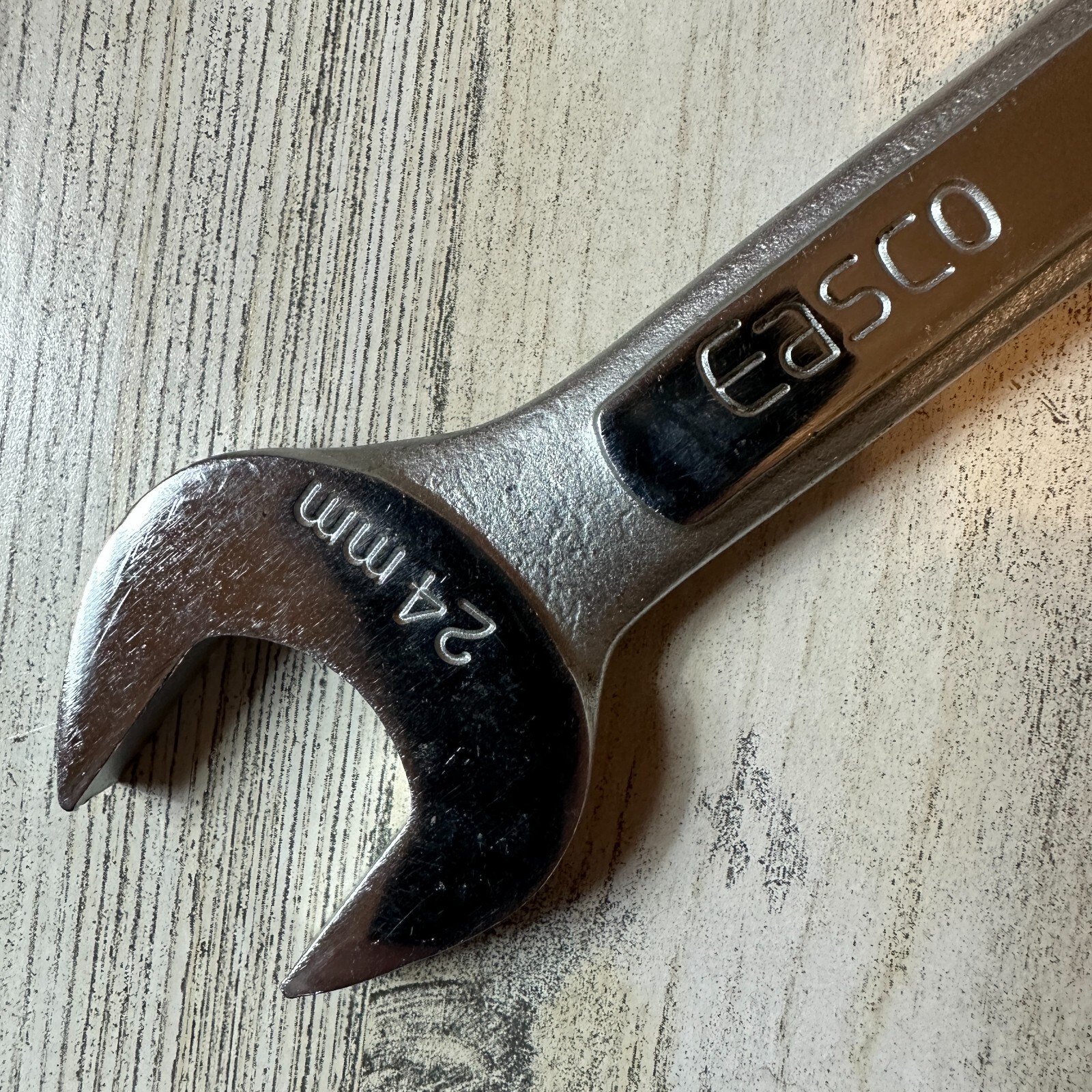 EASCO 24MM METRIC COMBINATION WRENCH PN 63624 HAND TOOL MADE IN USA FORGED ALLOY