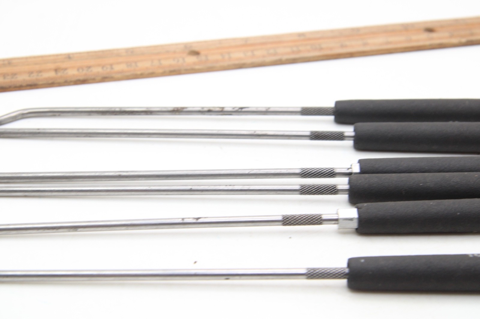 Mac Tools PSCHP6L 6 Piece 10″ Long Black Soft Grip Hook & Pick Set USA