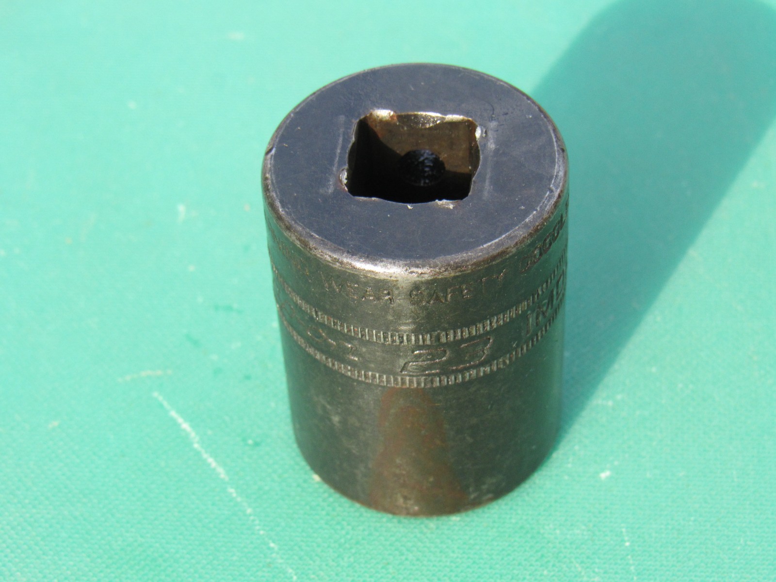 SNAP ON 23MM IMDM230 1/2″ DRIVE METRIC 12 PONIT SHALLOW IMPACT SOCKET NEW LOGO