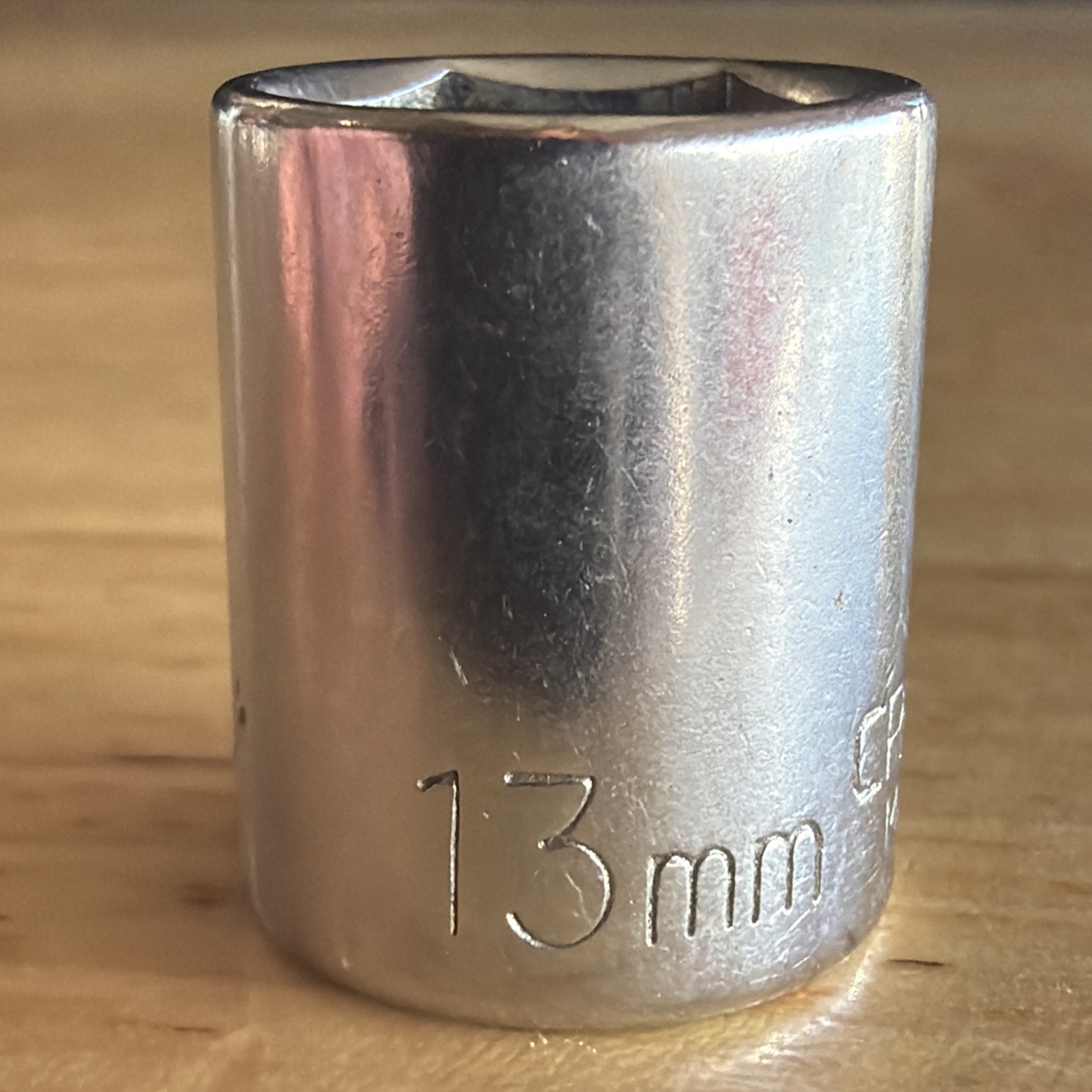 Craftsman 13mm Shallow Socket 1/4″ Drive 6 Point NO PART NUMBER USA