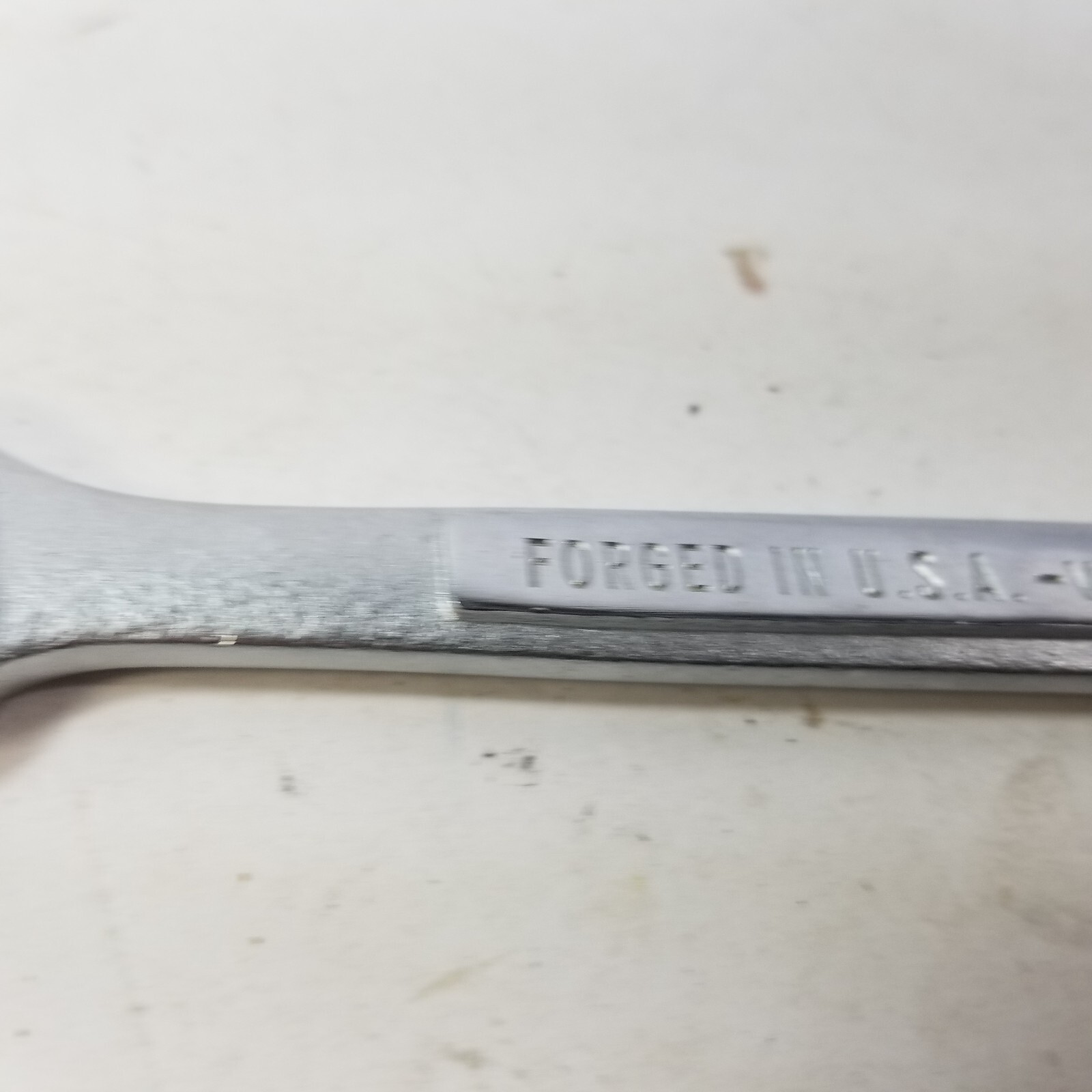 Vintage USA Craftsman 5/8″ X 3/4″ Double Open End Wrench -V- Series 44582 SAE