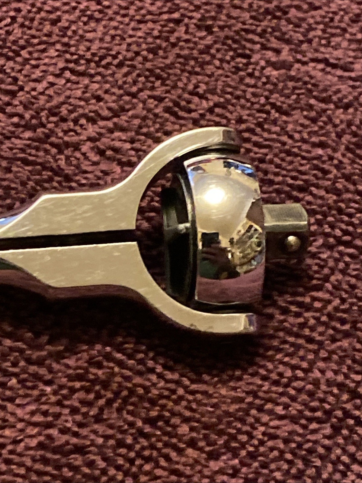 Vintage Snap-On Tools TM738 1/4″ Drive Swivel Flex Roto Head Ratchet Excellent