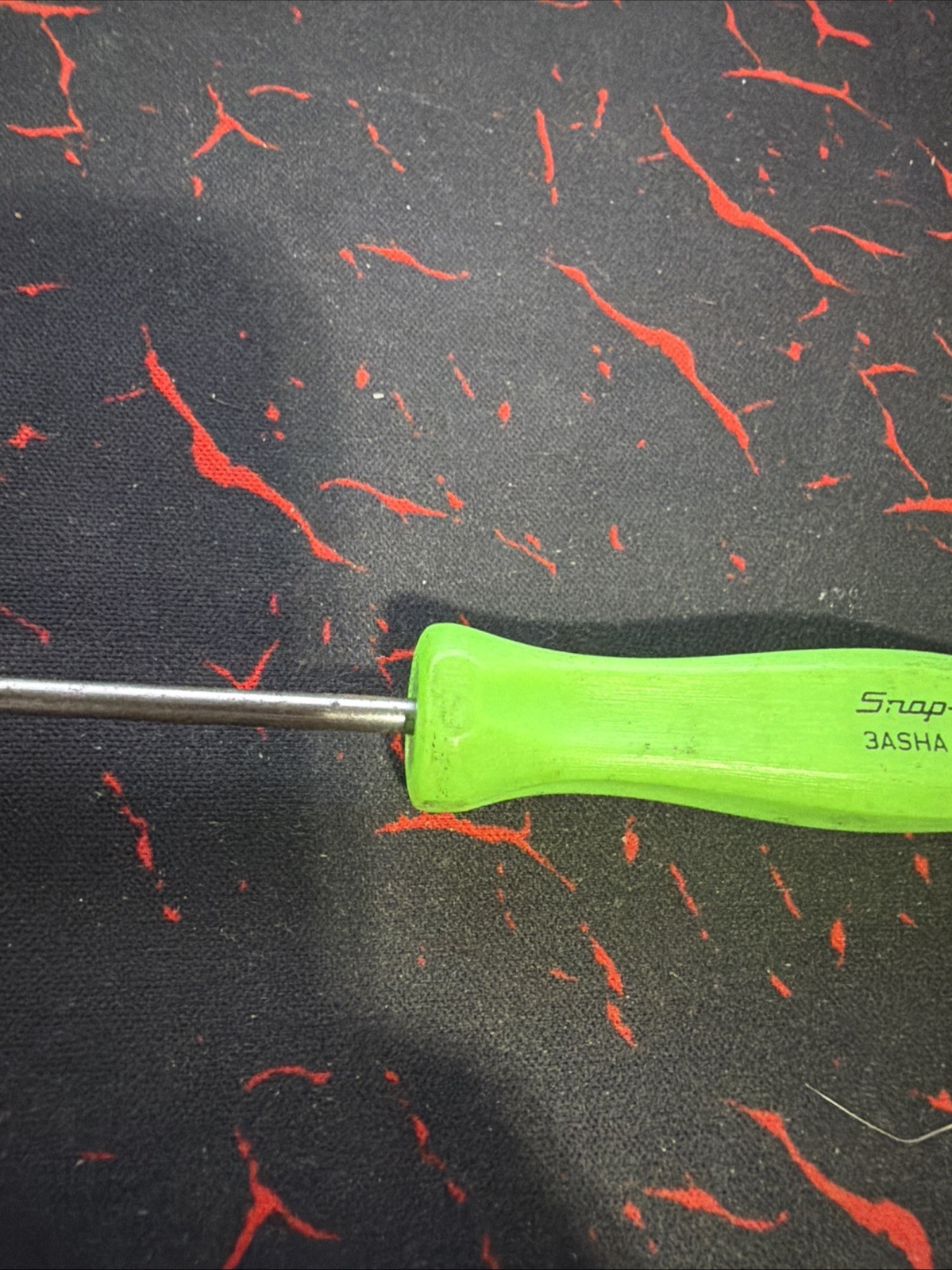 Mint! Snap On Mini Hook 3ASHA Green Hard Handle! Free Shipping!