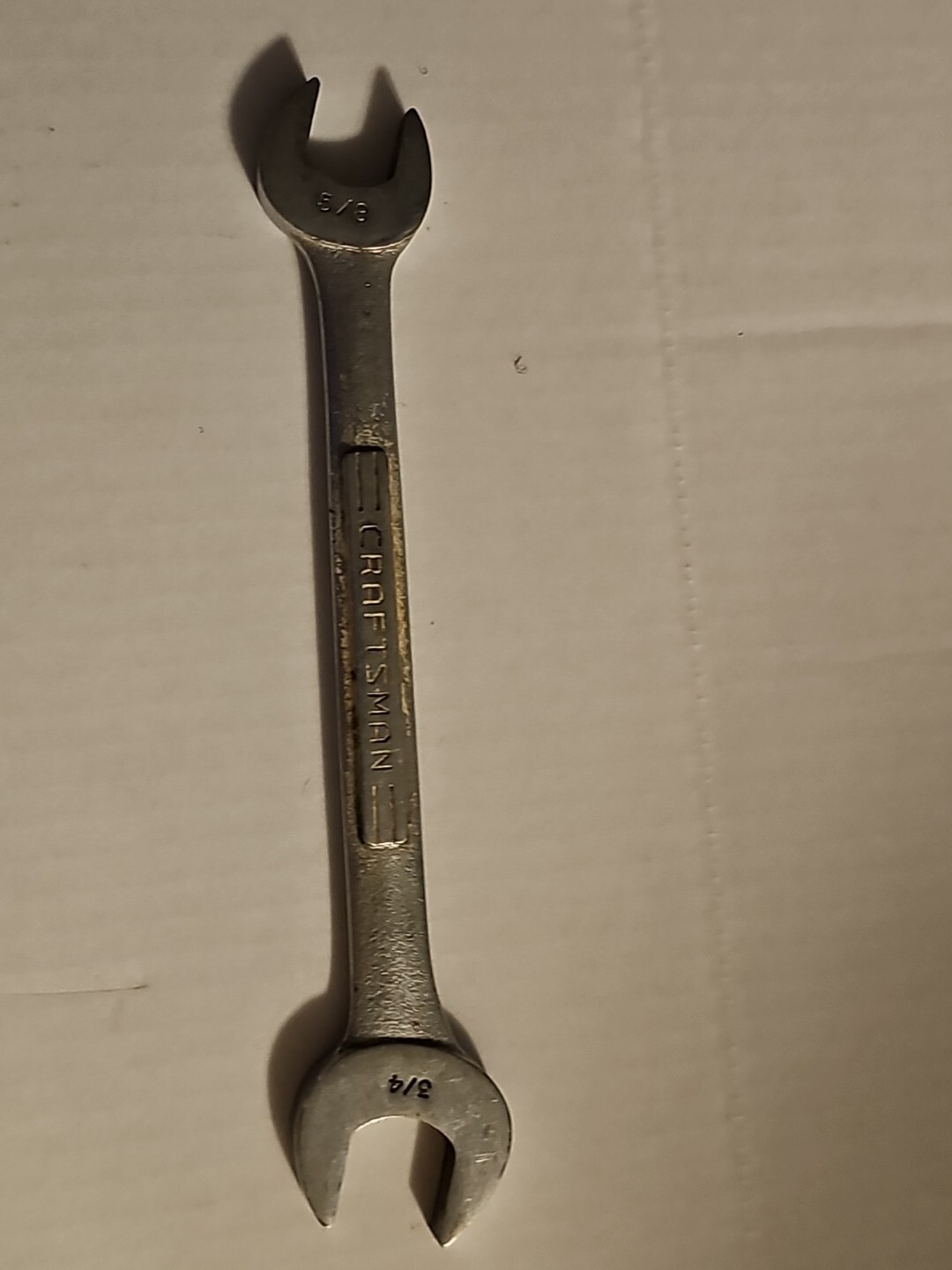 Craftsman 5/8″ X 3/4″ Open End Wrench Vintage V-Series Made in USA