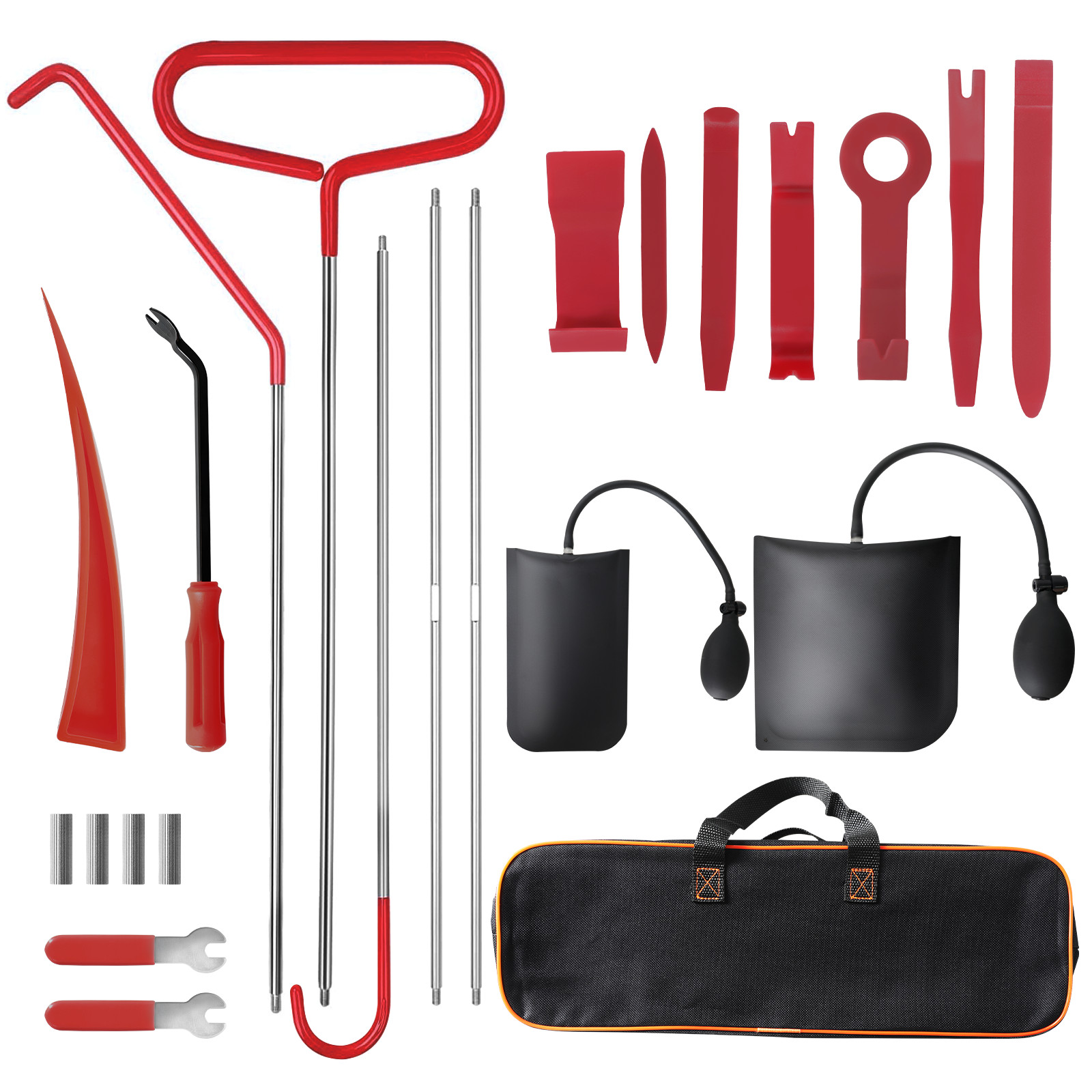 NEW Car Repair Tool Kit 23 PCS Professional Emergency Tool Kits with Carry Bag