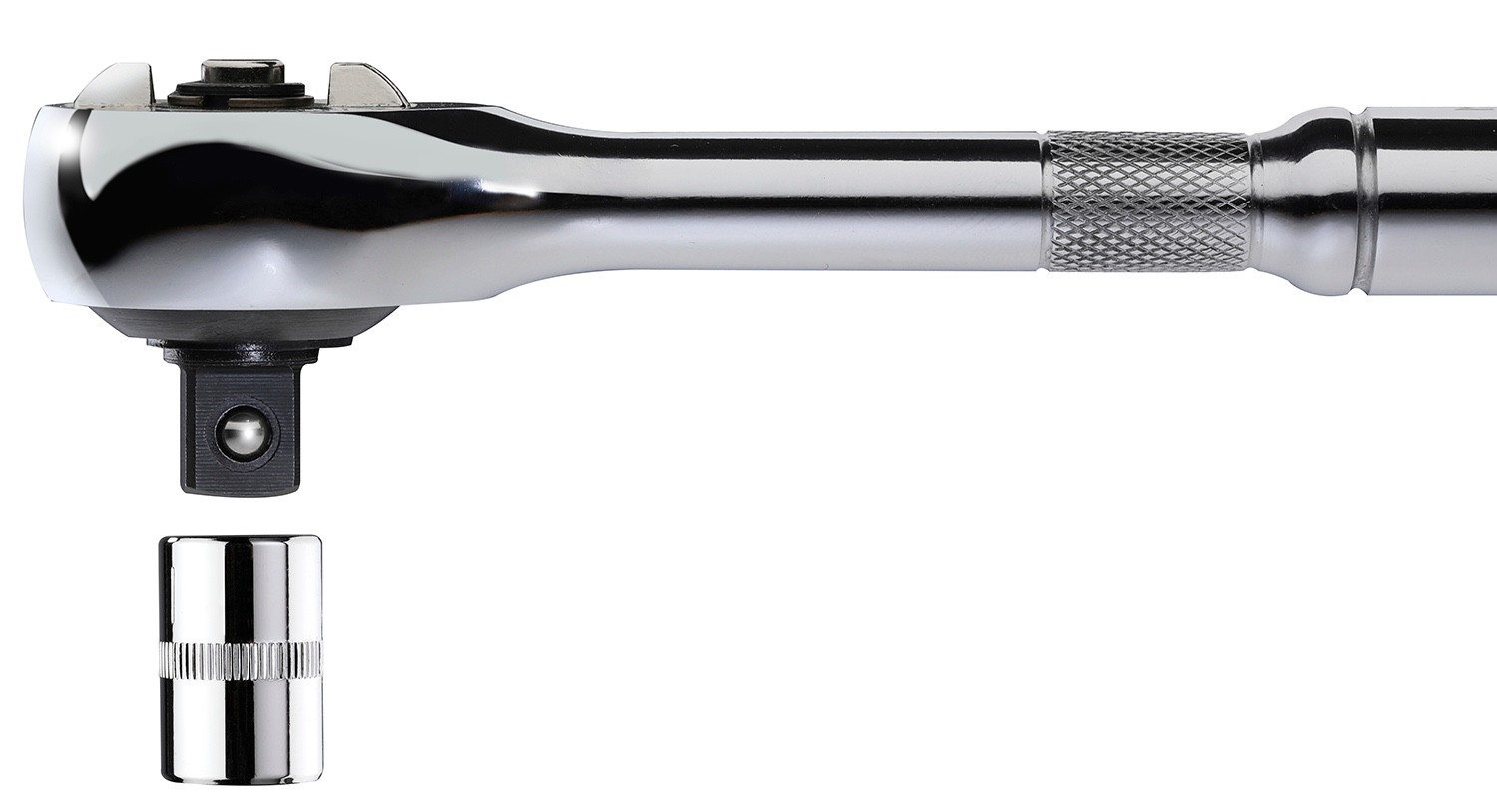 Zero Degree Ratchet Wrench, Gearless Socket Wrench 1/4″ – BULK – 10 Pk, 38150