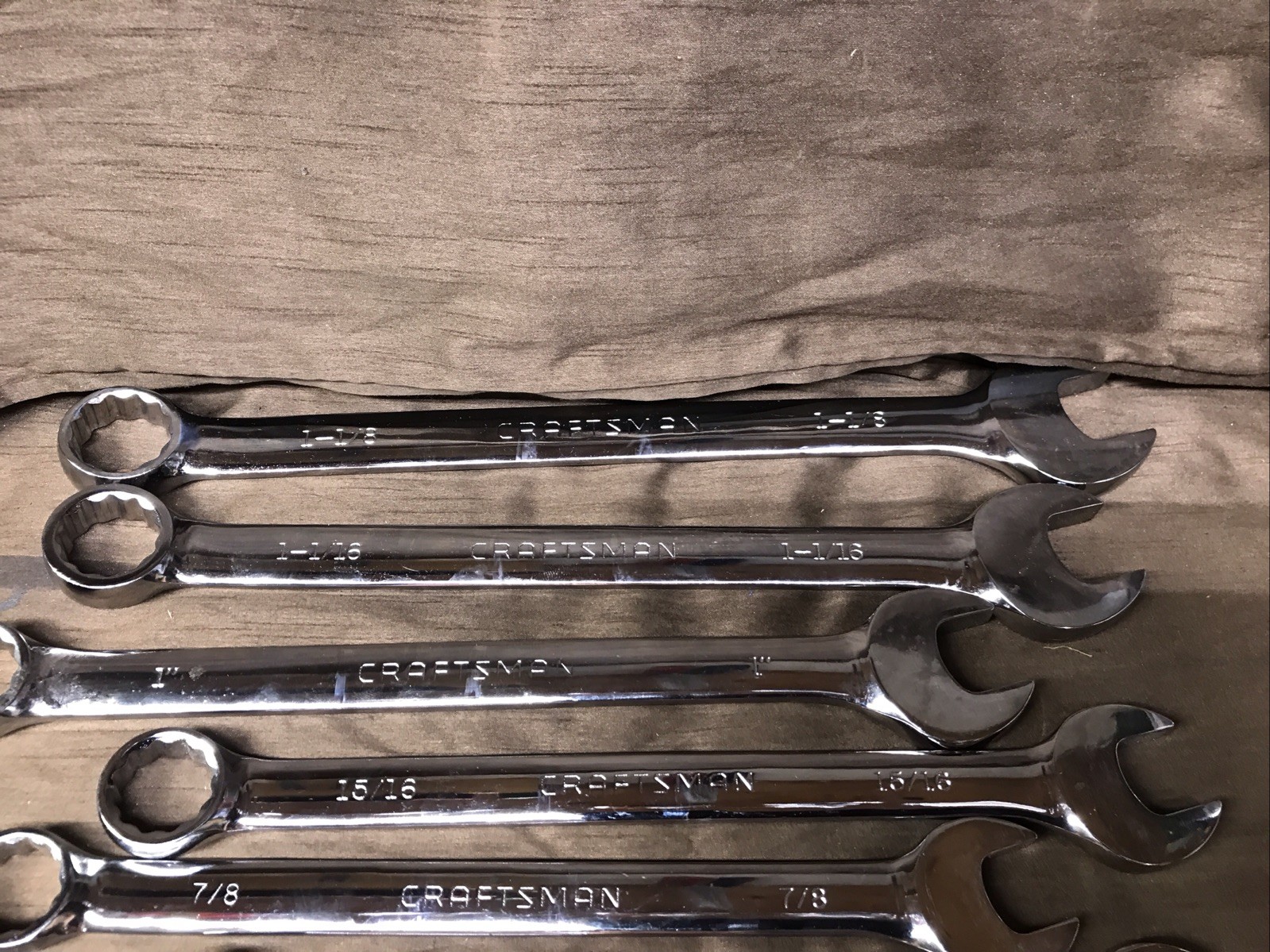 Craftsman 13Pcs. SAE Wrench Set, Size 5/16’ – 1-1/8” Missing 9/16”