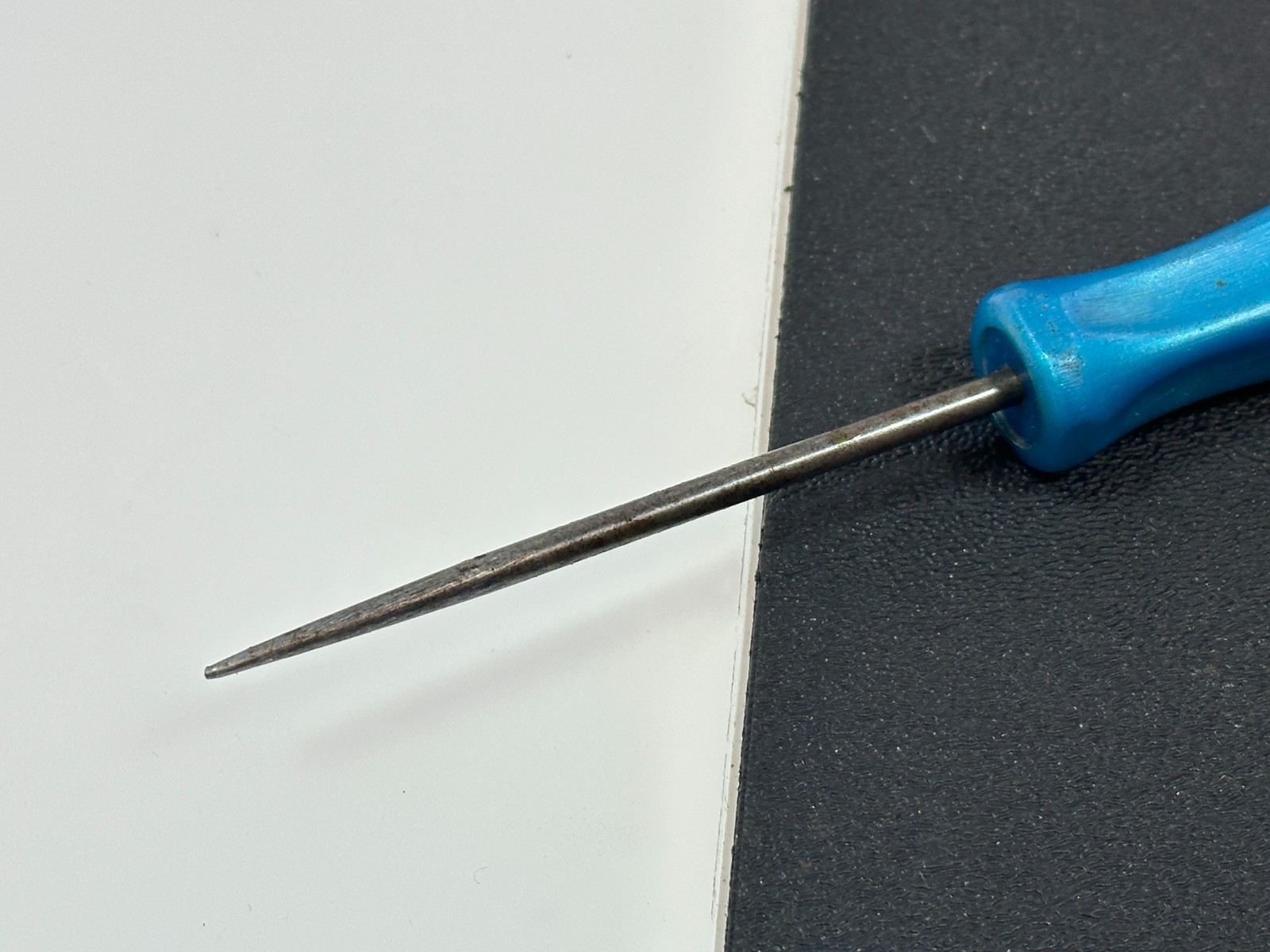 🇺🇸 Snap-on Tools USA 3ASAA 5-1/2″ Long Straight Pick BLUE PEARL Hard Handle