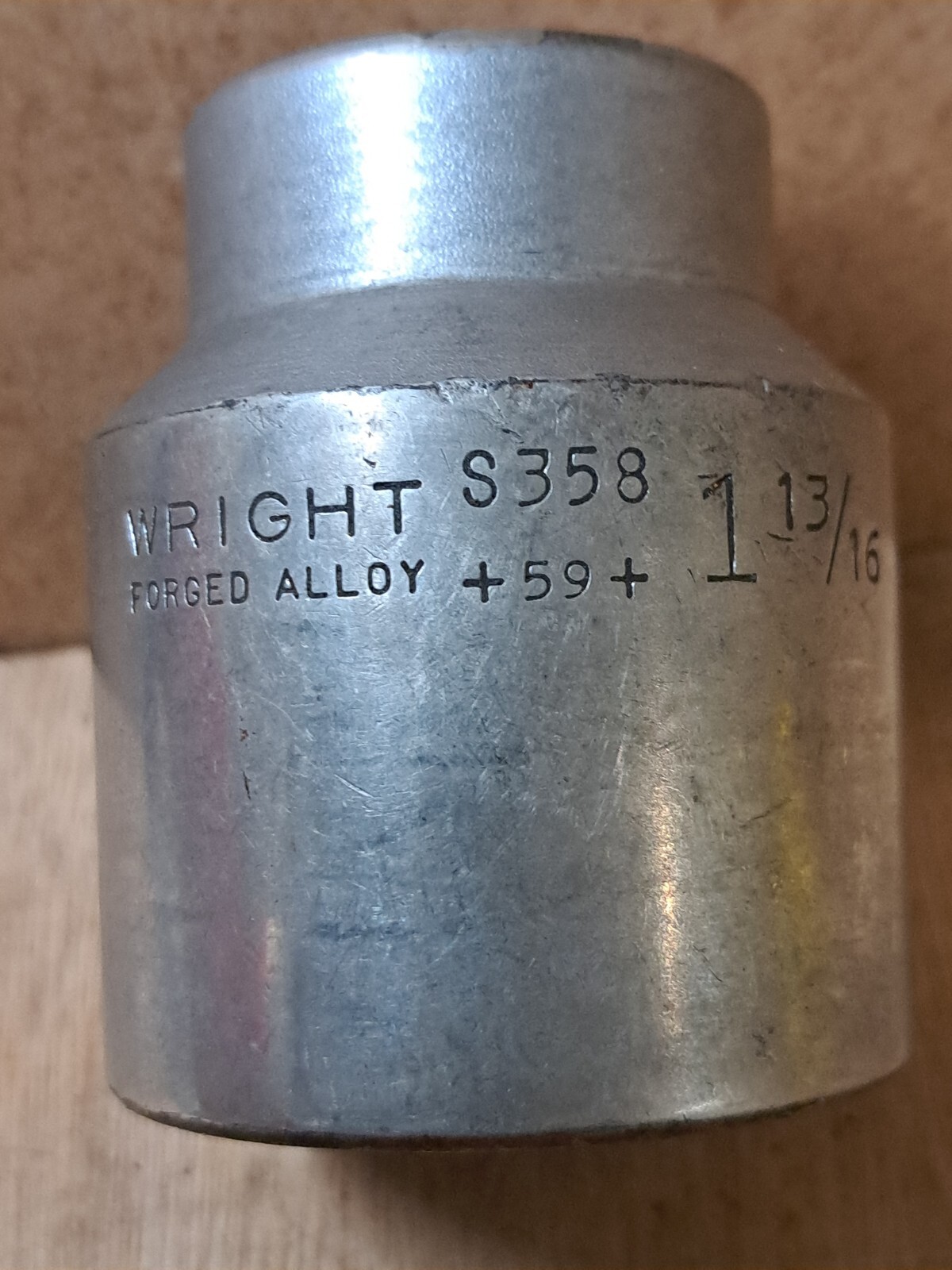 WRIGHT S358 1-13/16″ SOCKET 3/4″ DRIVE 12 POINT