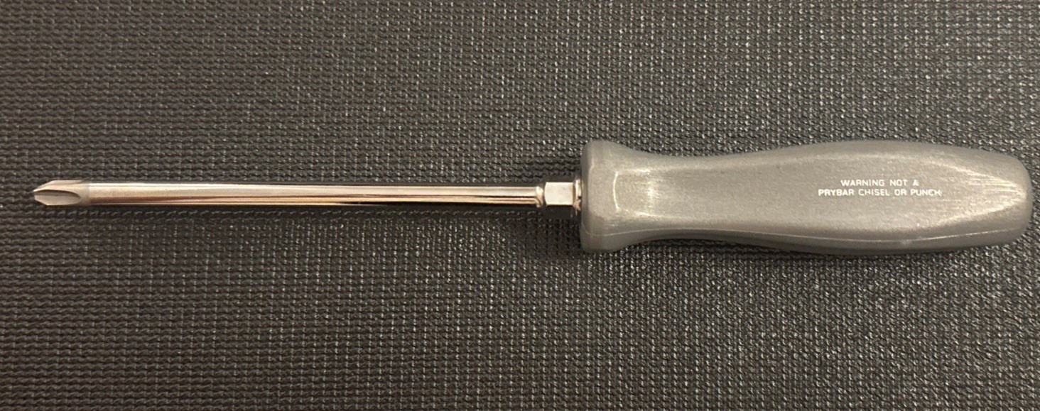 Snap-on Tools NEW DARK TITANIUM Hard Handle #3 Phillips Screwdriver SDDP63IRADT