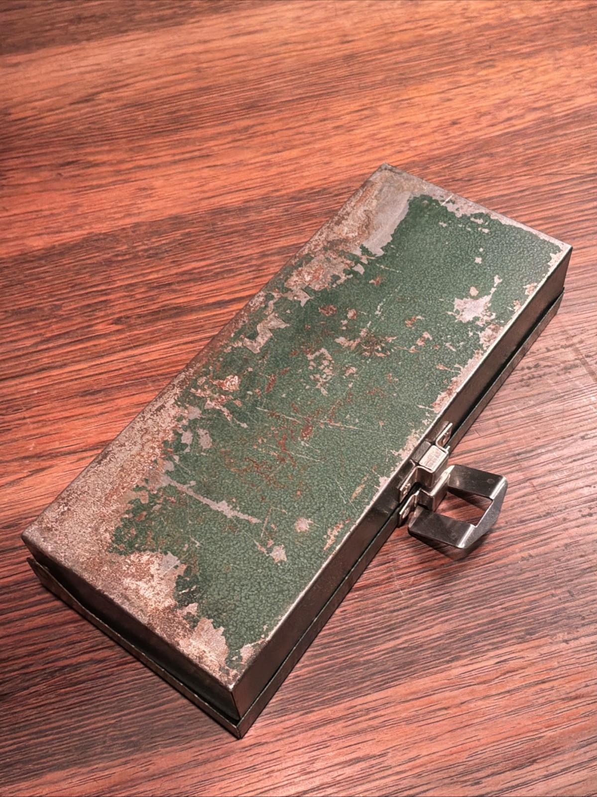 Vintage S-K Tools Metal Socket Case Box SK USA 8.5″ x 3.625 x 1.5