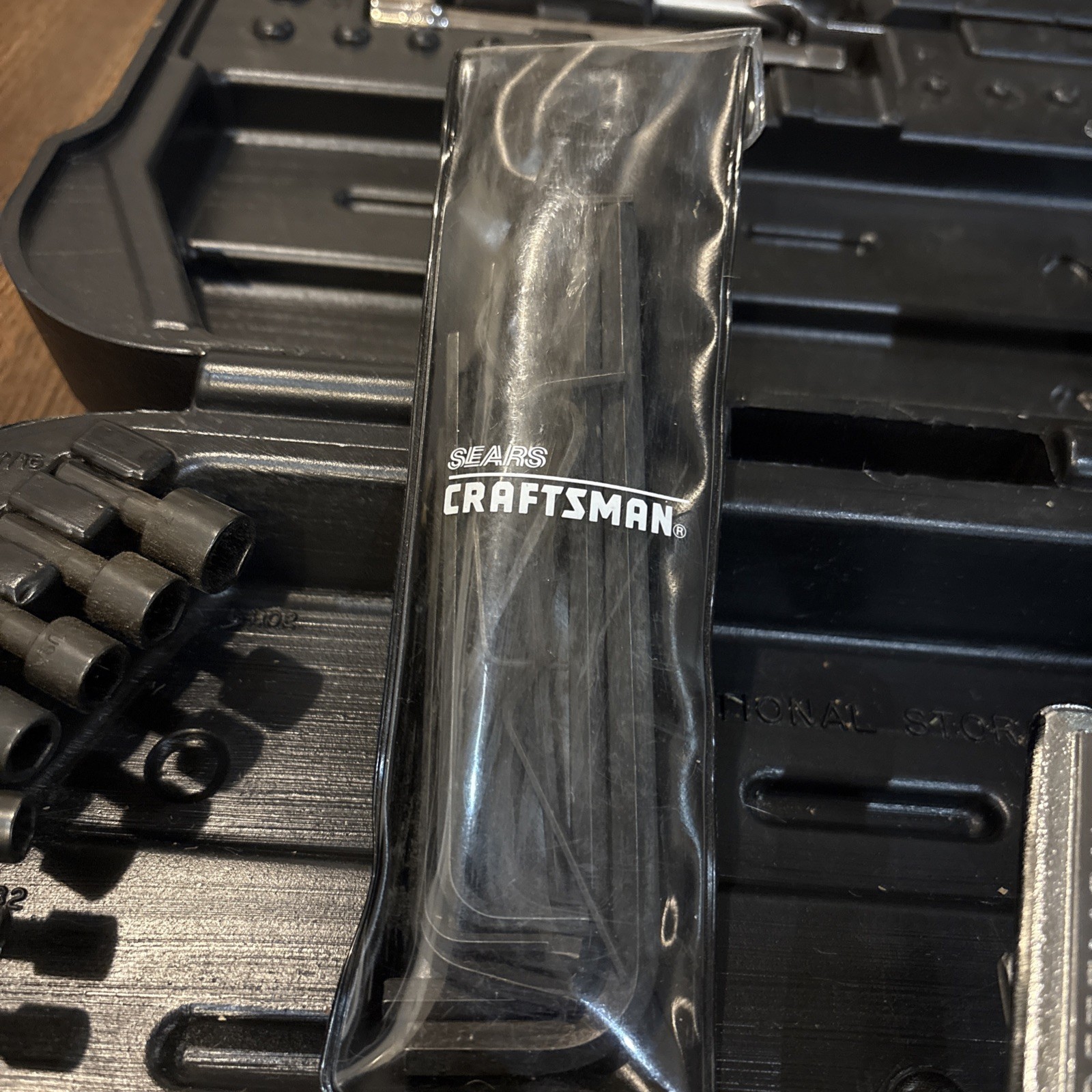 VTG CRAFTSMAN 9-34102 102-PC MECHANICS TOOL RATCHET / SOCKET SET MADE IN USA