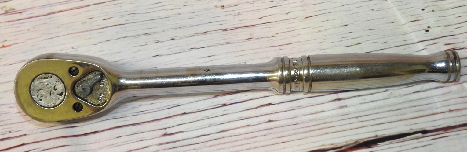 Vintage Underline Logo Snap-On SL710 1/2″ Drive Ratchet USA