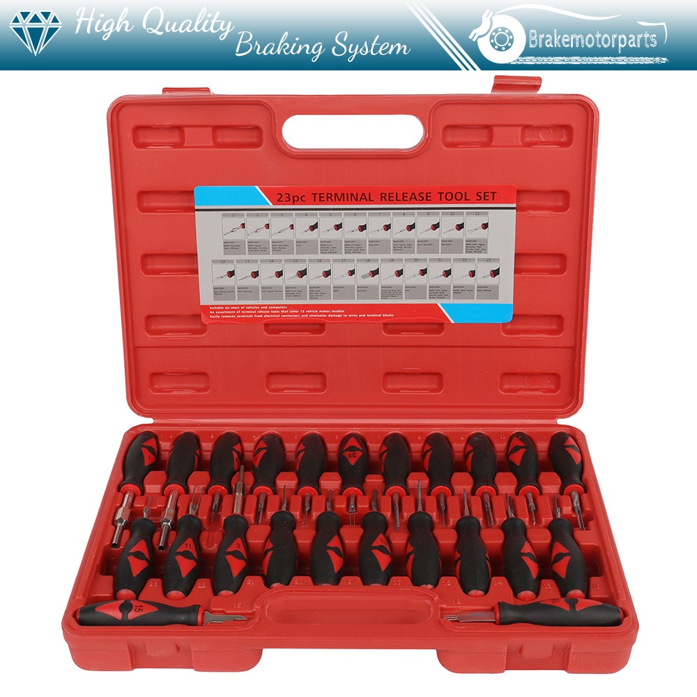 23pcs/set Universal Automotive Terminal Release Removal Remover Tool Kit