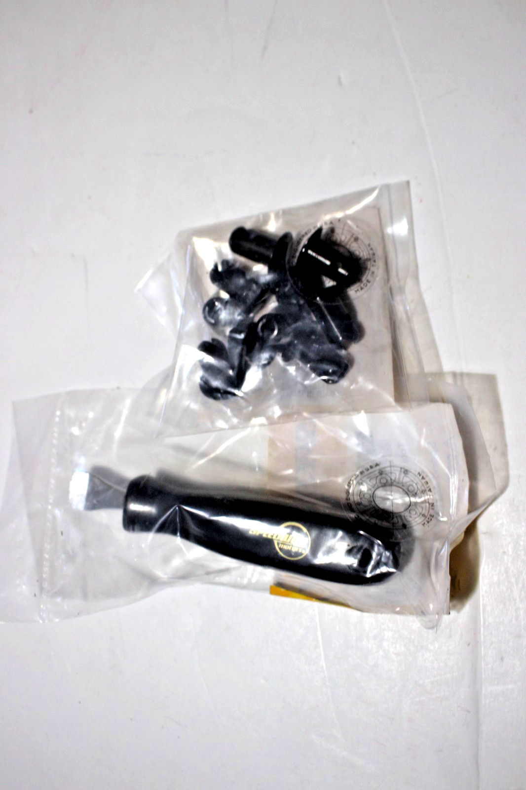 SPEEDWAY MOTORS 10-PIECE SET 1/4 TURN FASTENERS BLACK 910-07153 PLUS TOOL
