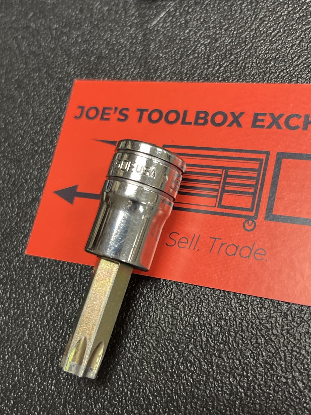 Snap On Tools T50 Torx Bit Driver Socket 3/8″ Drive FTX50E Made in USA