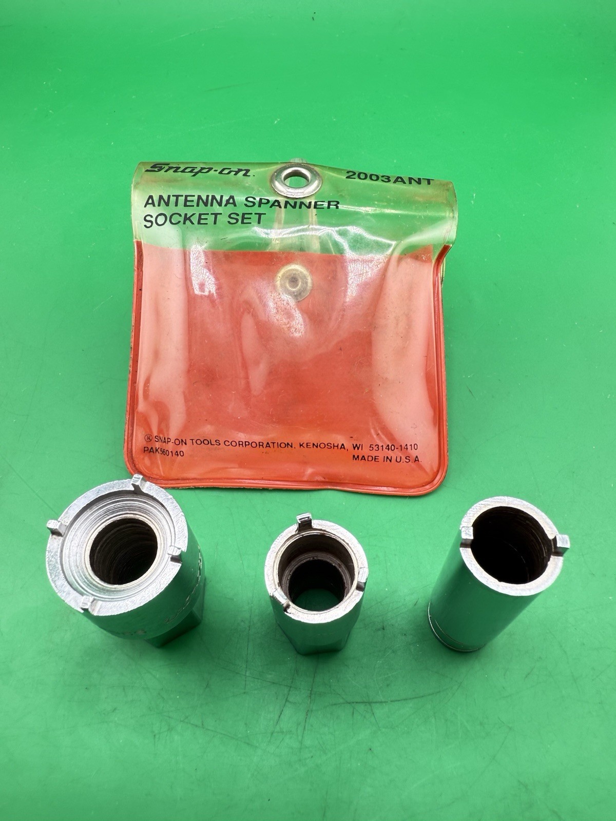 Snap on 2003ANT Antenna Spanner Socket Set (1) S8703 (1) S9625A (1) S6166 USA !!