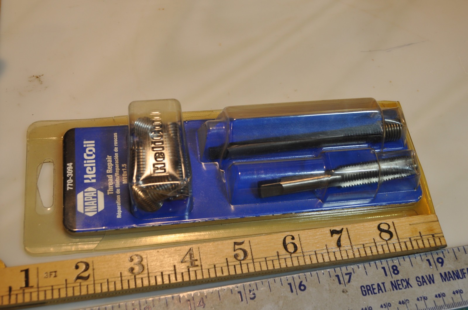 Helicoil Thread Repair Kit M10 x 1.5 With 12 Stainless Steel Inserts in Napa