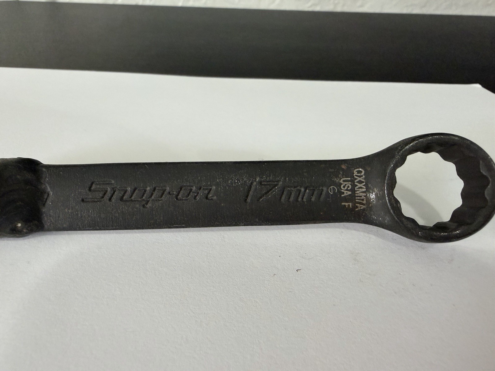 Snap On 17mm Square Drive 12-Point Box End 15° Offset Head X-Shank QXXM17A