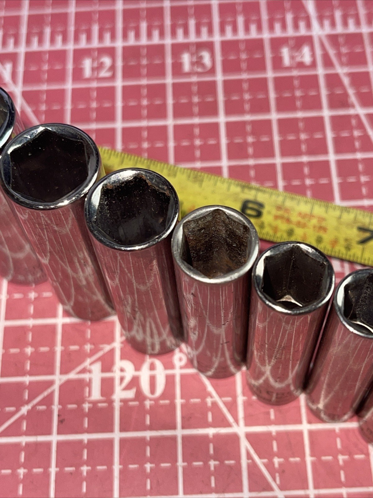 Craftsman USA INV G Series 11 Piece MM Metric 1/4 Drive 6 Point Deep Socket Set