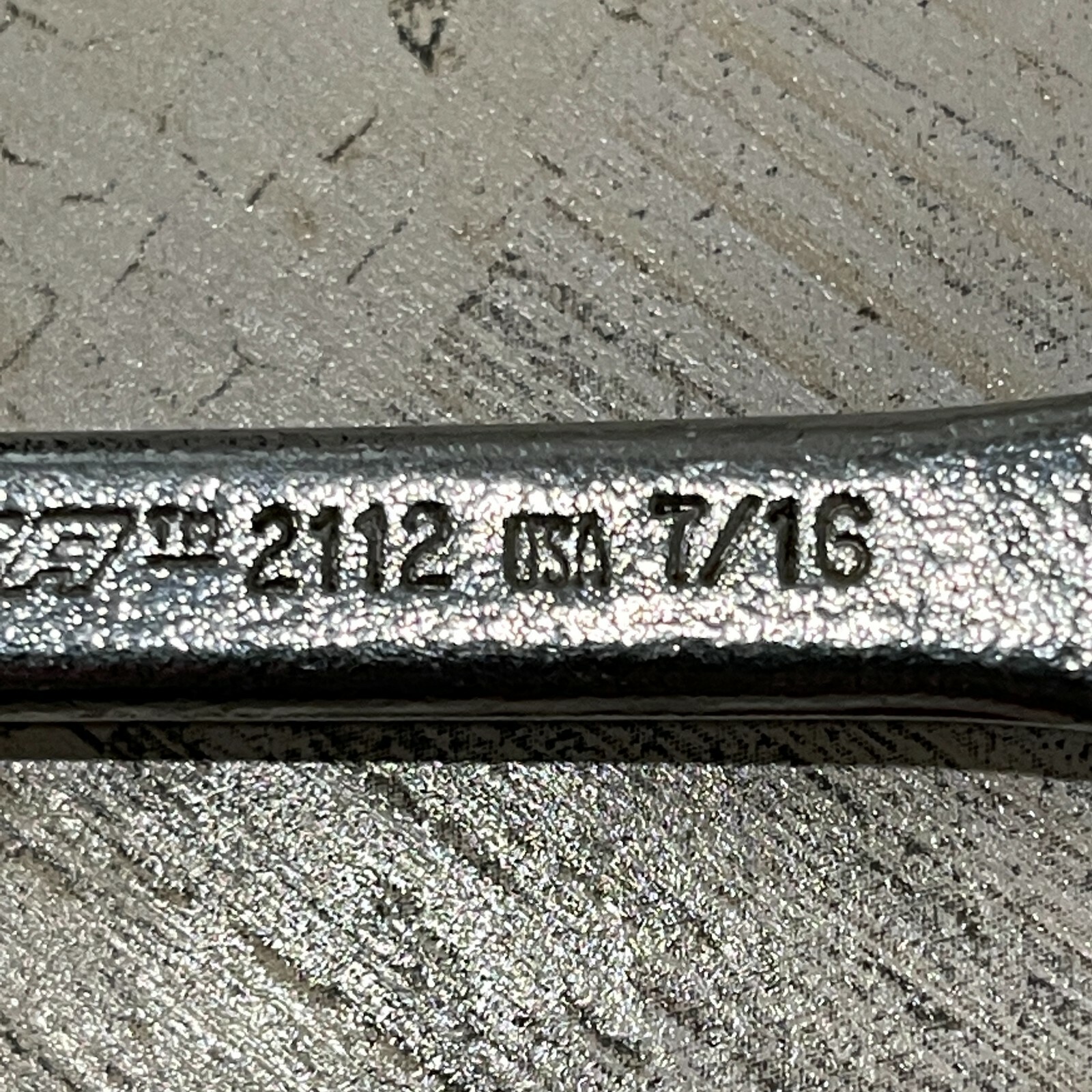 PROAMERICA 3/8″ x 7/16″ FLARE NUT LINE WRENCH 2112 HAND TOOL NOS Made in USA