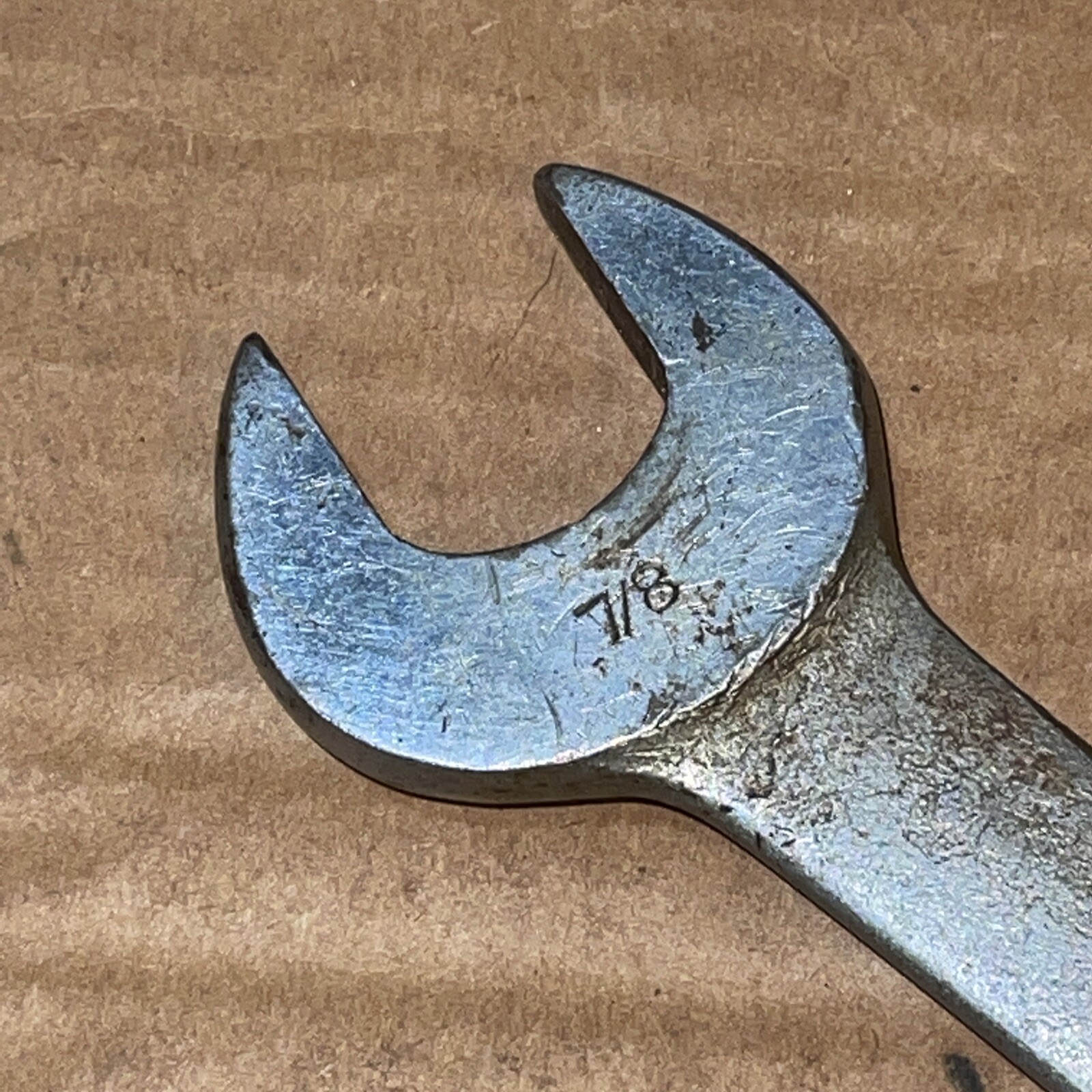 Williams USA 1031 7/8 In X 25/32 In SAE Open End Wrench Vintage Superrench
