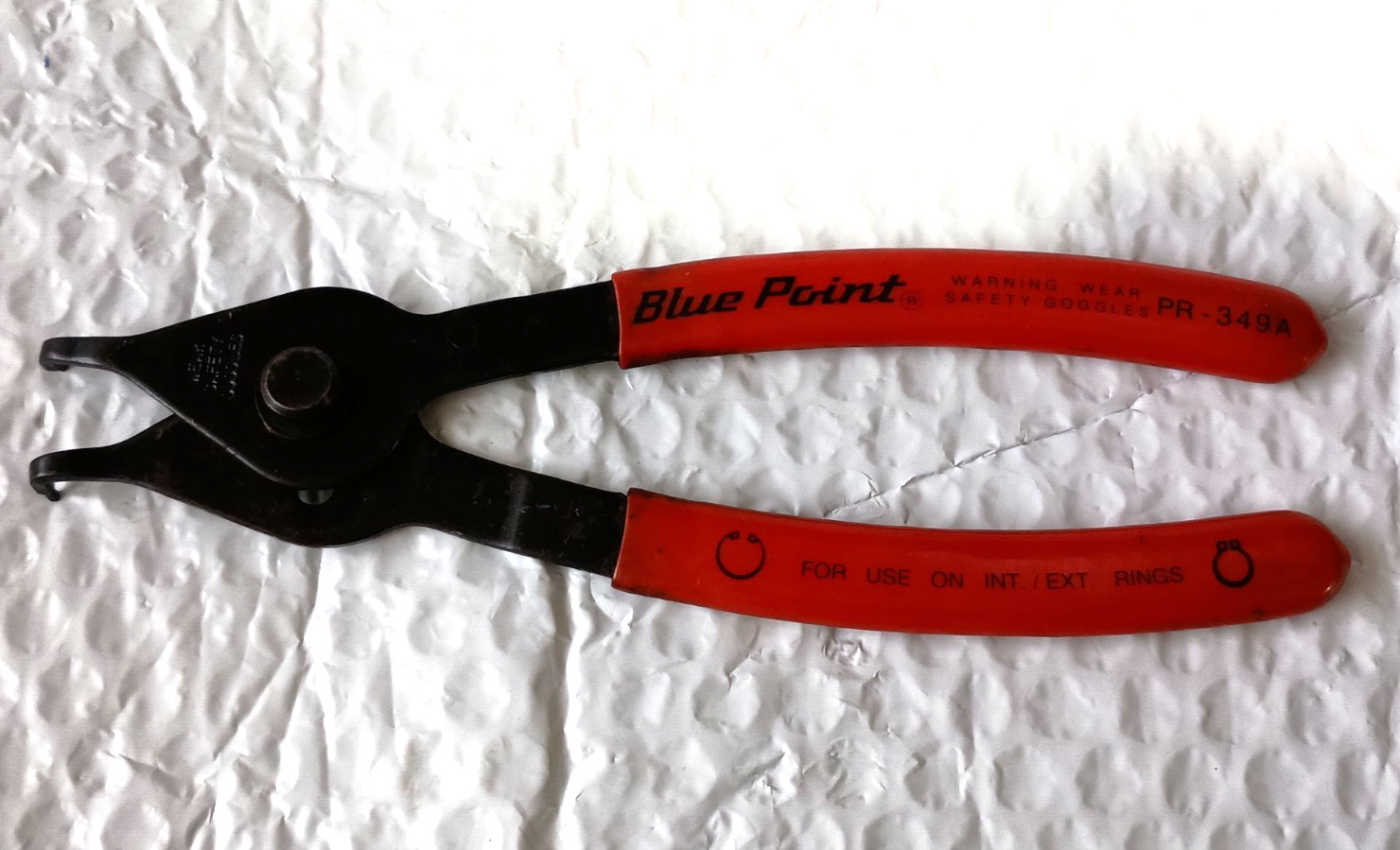 BLUE POINT TOOLS USA PR-349A, SNAP RING PLIERS, 7.3″ LONG.