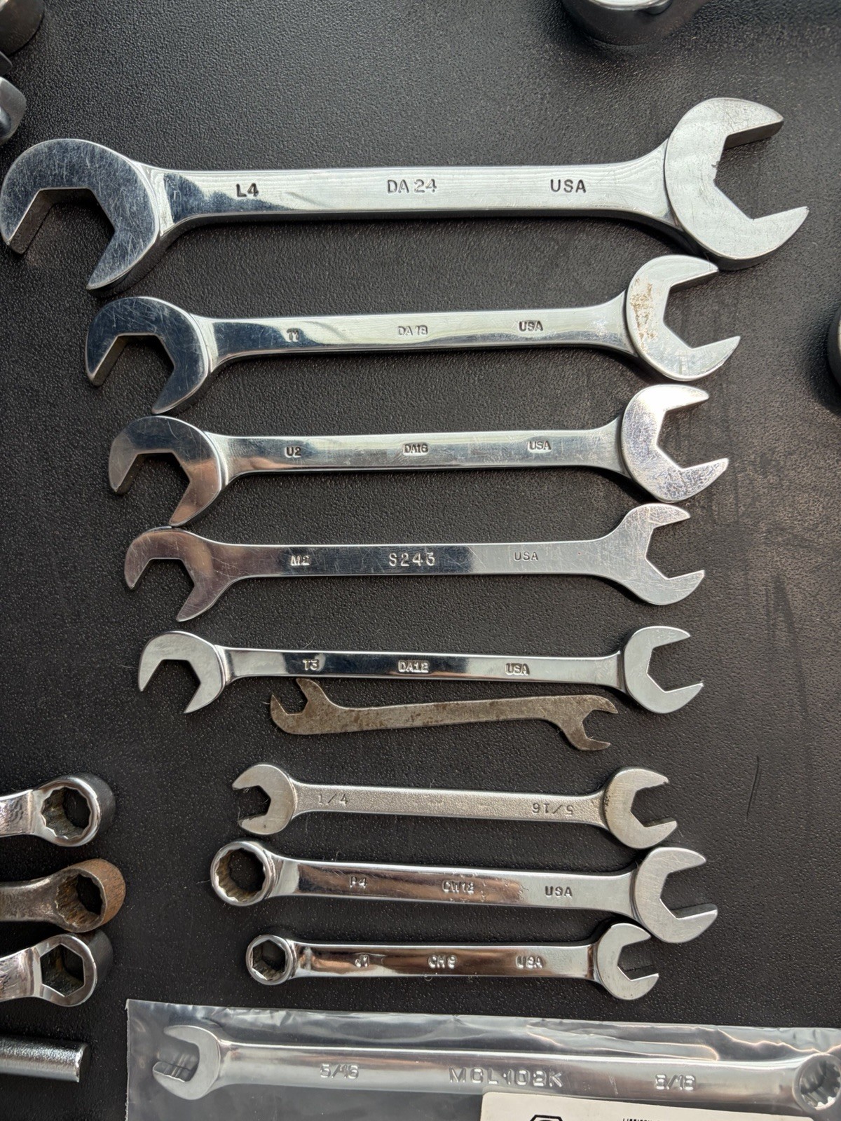 Mac, Matco Tools Wrench Lot Of 39