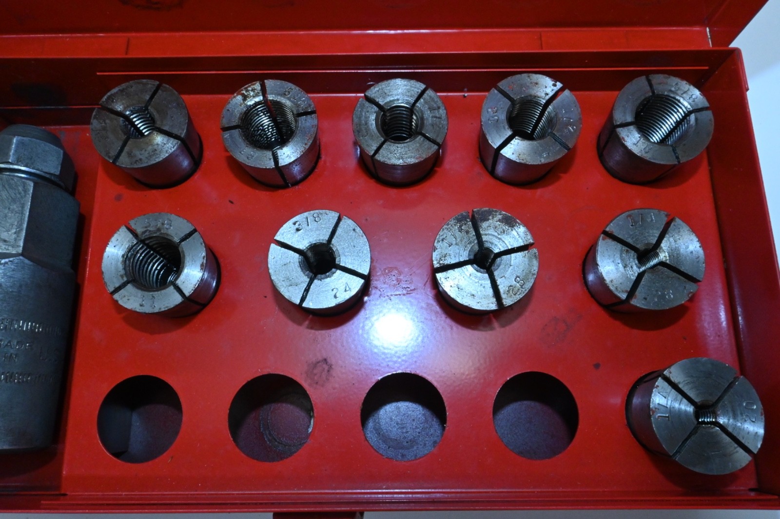 Snap On CG-500 Stud Remover Set 11 Pc With Case 1/4″-5/8
