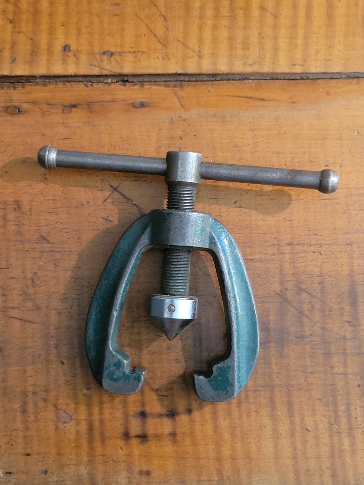 Vintage- Flaring Tool, green color, marked with no. 7. Works great!