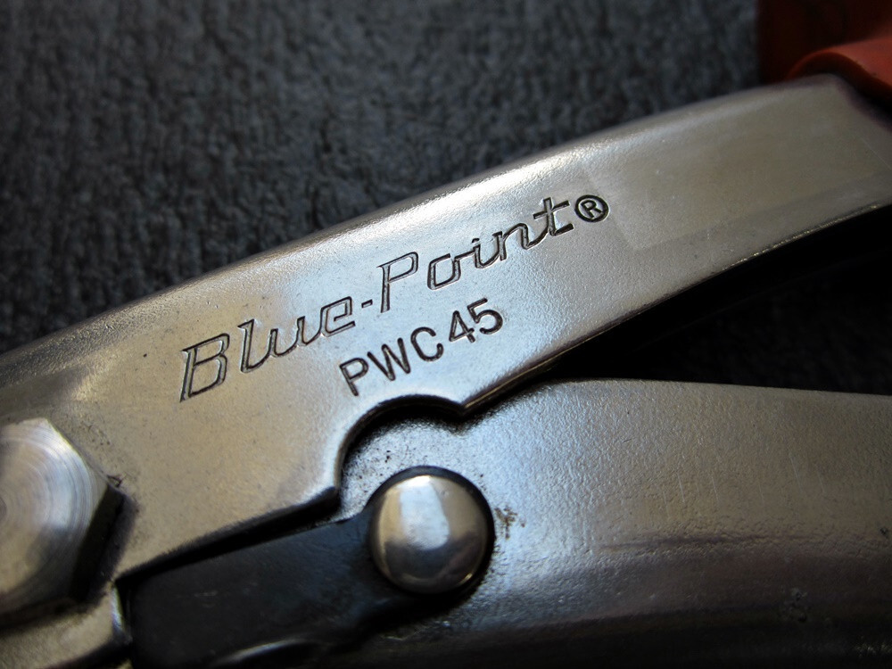 Blue-Point Panel Cutting Sheet Metal Snip Pliers PWC45 Made in France